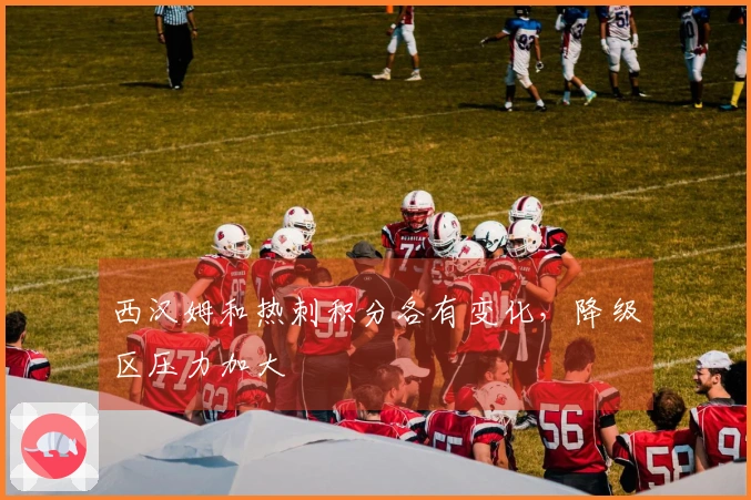西汉姆和热刺积分各有变化，降级区压力加大